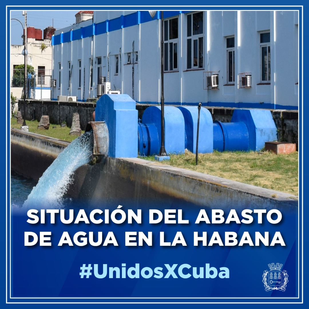 Informan sobre recuperación de sistemas de abasto de agua en La Habana