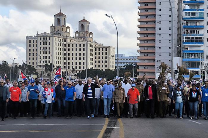 Con unidad responden los cubanos a la hostilidad imperialista