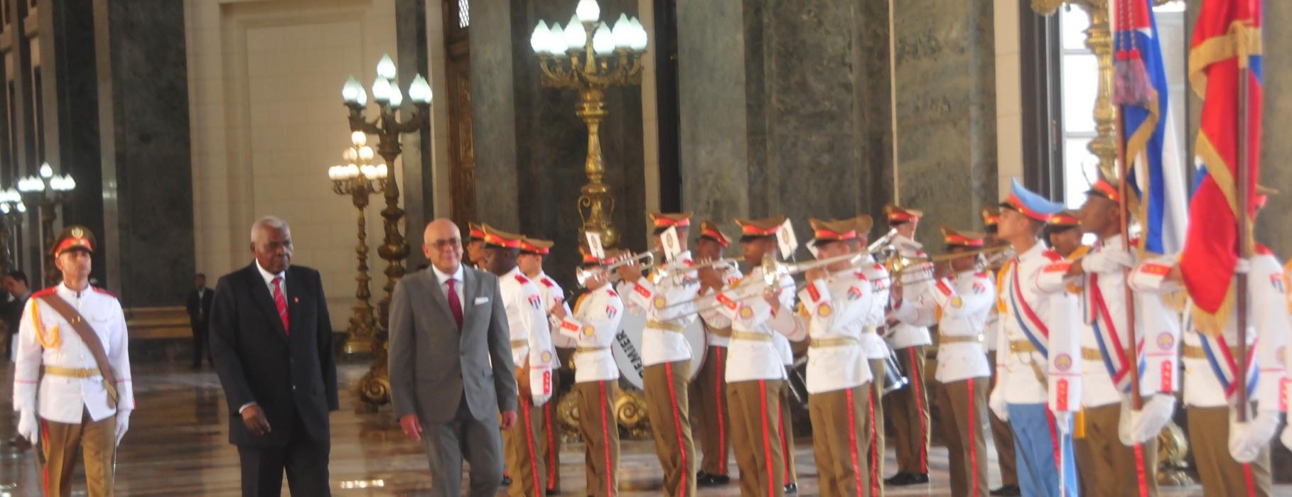 Recibió Esteban Lazo al Presidente de la Asamblea Nacional de la República Bolivariana de Venezuela