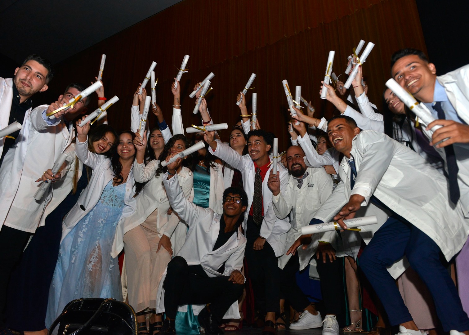 Nueva graduación en La Habana de profesionales de la salud